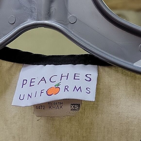 Bundle of 4 scrubs: 3 tops,1 pant,: Peaches, Landau and Scrubstar brands size XS - Picture 10 of 14